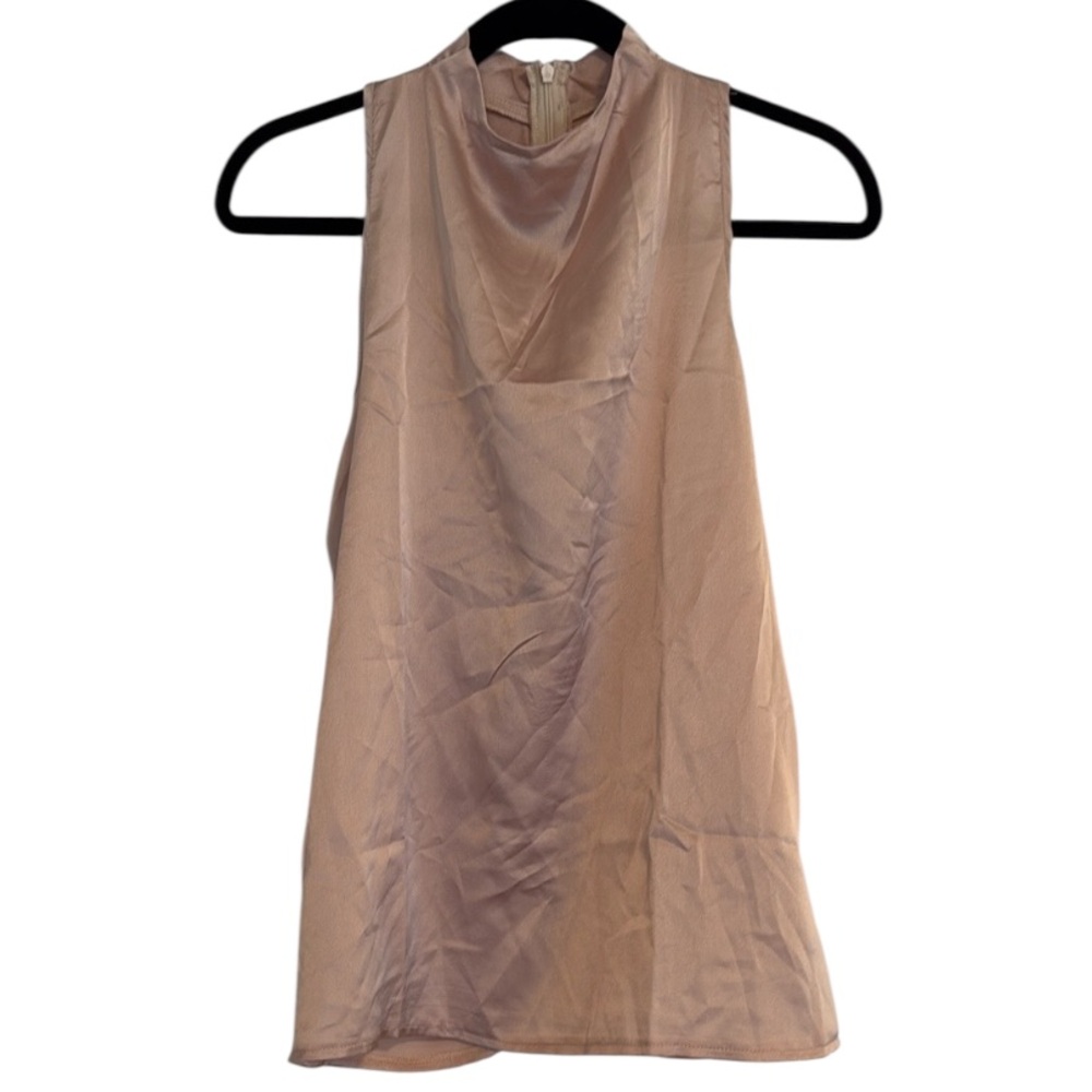 🌻 SHEIN Sleeveless Blush Pink Blouse